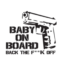 Load image into Gallery viewer, Baby On Board Decal

