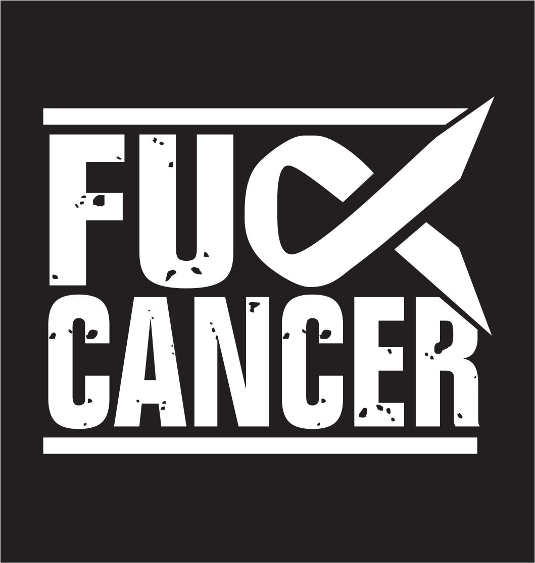 F Cancer Decal